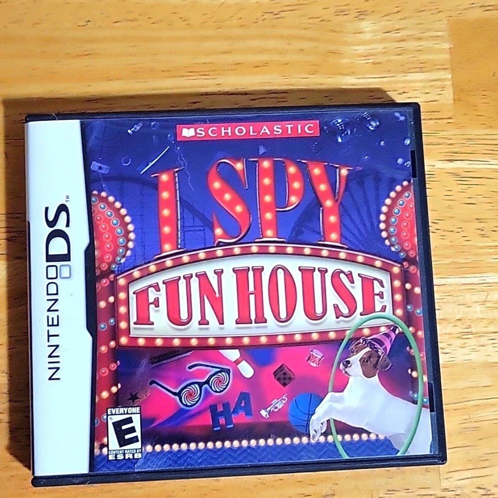 I SPY Funhouse Nintendo DS game